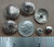 CONCHOS ROPE EDGE RIVET BACK 1/2" 20 pieces