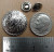 CONCHOS ROPE EDGE RIVET BACK 3/4" 20 pieces