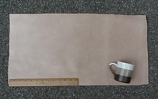 LEATHER SIDE VEG VEGETABLE TAN SPLIT Light Weight 12" x 24"  2 Square Feet