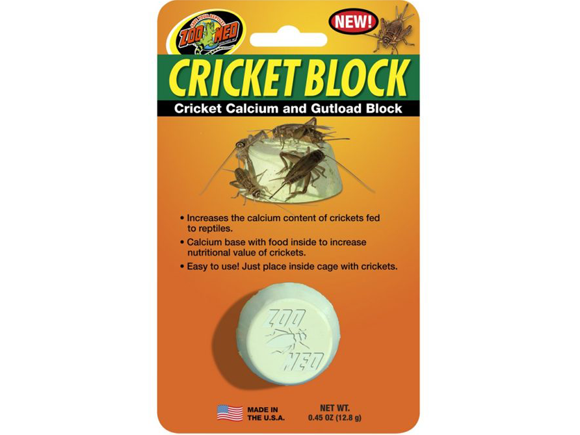 Cricket Block .45 oz - Zoo Med - The Tye-Dyed Iguana - Reptiles