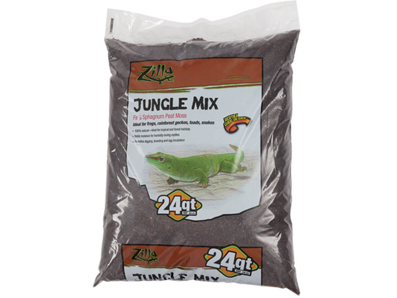 Jungle Mix 24 qt - Zilla - The Tye-Dyed Iguana - Reptiles