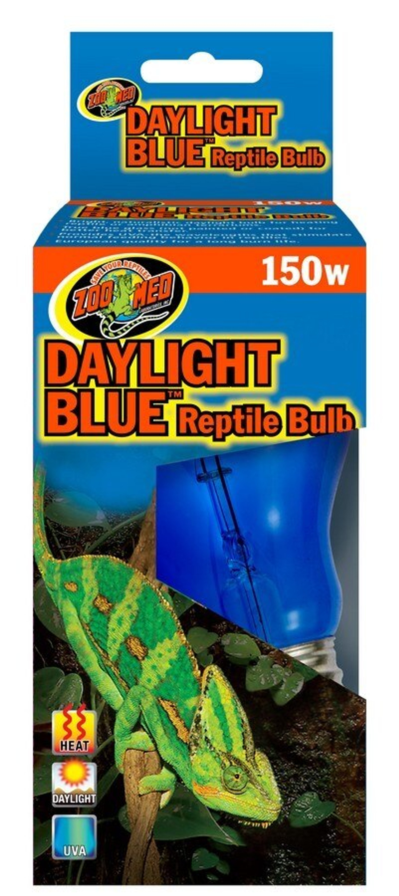 Daylight Blue Reptile Bulb 150 w The TyeDyed Iguana Reptiles and Reptile Supplies in St. Louis.