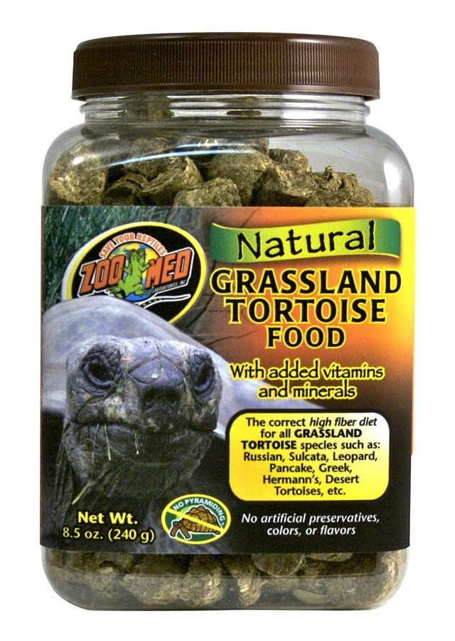 Grassland Tortoise Food 8 oz - Zoo Med | Tye-Dyed Iguana