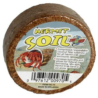 Hermit Crab Soil - Zoo Med - The Tye-Dyed Iguana - Reptiles and