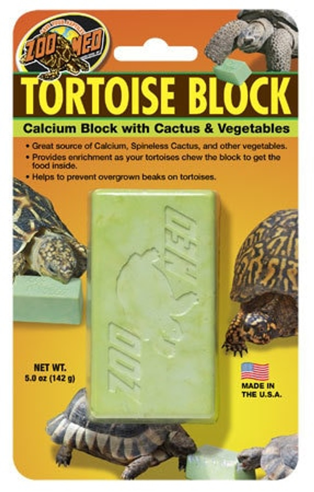 Tortoise Block - Zoo Med - The Tye-Dyed Iguana - Reptiles and
