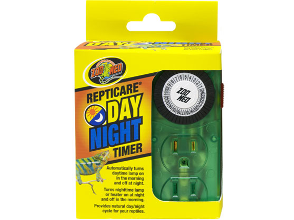 Repticare Day & Night Timer - Zoo Med | Tye-Dyed Iguana