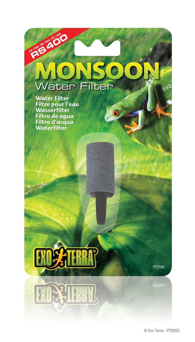 Monsoon Water Filter - Exo Terra | Tye-Dyed Iguana Monsoon Water Filter - Exo Terra | Tye-Dyed Iguana