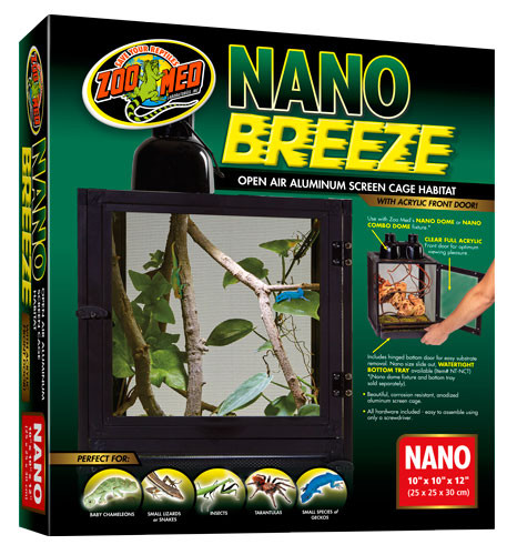 Nano Breeze 10x10x12 - Zoo Med | Tye-Dyed Iguana