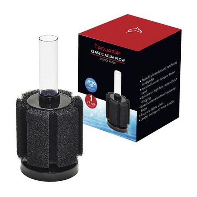 aquarium filter sponge around tubing gaps