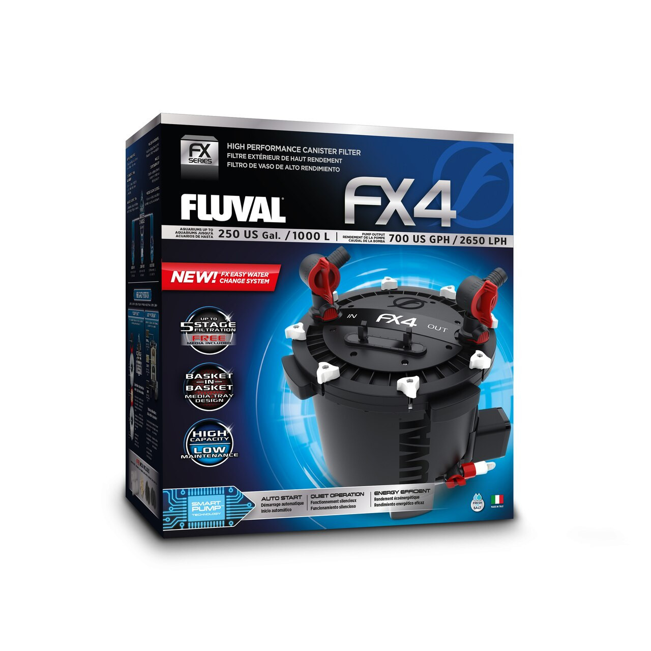 FX4 High Performance Canister Filter - Fluval | Tye-Dyed Iguana