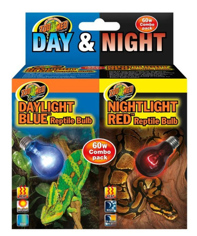 Day & Night Combo 60 W - Zoo Med | Tye-Dyed Iguana