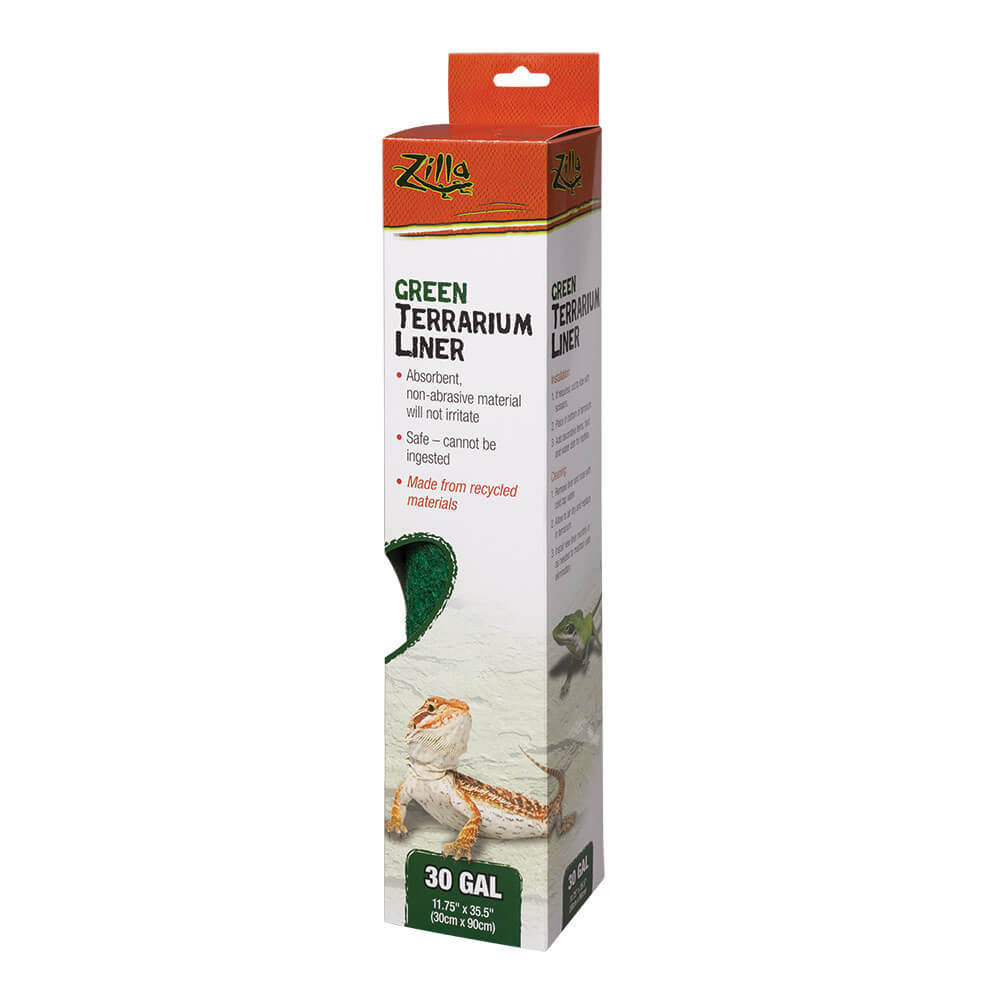 Terrarium Liner 30 Gallon (Green) The TyeDyed Iguana Reptiles and