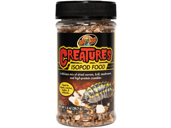 Creatures Isopod Food 1.4 oz - Zoo Med - The Tye-Dyed Iguana - Reptiles ...