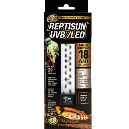UVランプ REPTISUN UVB/LED 9W Reptisun UVB / LED 18 watt Professional Series - The Tye-Dyed