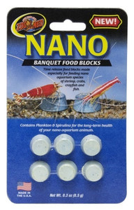 Nano Banquet Food Block 6 pk - Zoo Med