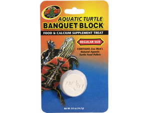 Aquatic Turtle Banquet Block Regular - Zoo Med