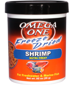 Freeze Dried Shrimp 0.85 oz - Omega One Freeze Dried Shrimp 0.85 oz - Omega One