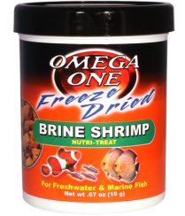 Freeze Dried Brine Shrimp 1.2 oz - Omega One