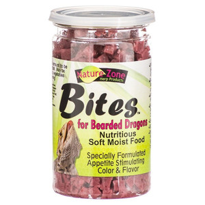 Bites For Bearded Dragons 9 oz - Nature Zone Bites For Bearded Dragons 9 oz - Nature Zone