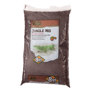 Jungle Mix 8 qt - Zilla - The Tye-Dyed Iguana - Reptiles and