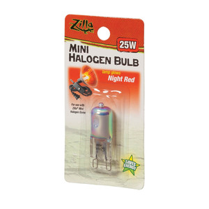 Mini Halogen Lamp Red 25 W - Zilla