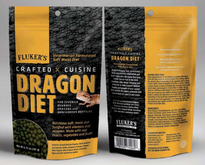 Crafted Cuisine Juvenile Bearded Dragon Diet 6.75 oz - Fluker's
