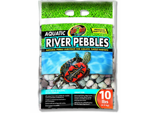 Aquatic River Pebbles 10 lbs - Zoo Med