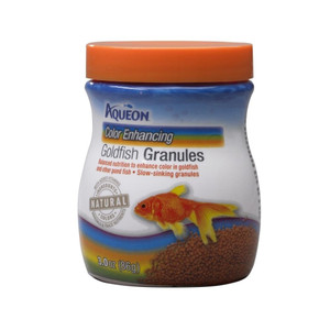 Color Enhancing Goldfish Granules 3 oz - Aqueon Color Enhancing Goldfish Granules 3 oz - Aqueon