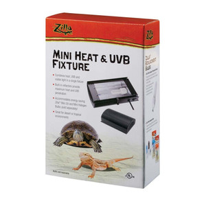 Mini Heat & UVB Fixture G9 - Zilla Mini Heat & UVB Fixture G9 - Zilla