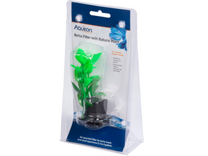 Betta Filter w/ Natural Plant - Aqueon Betta Filter w/ Natural Plant - Aqueon