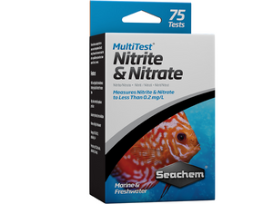 MultiTest Nitrite/Nitrate (75+ Tests) - Seachem MultiTest Nitrite/Nitrate (75+ Tests) - Seachem
