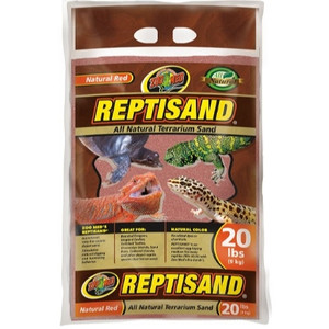 ReptiSand Natural Red 20 lbs - Zoo Med ReptiSand Natural Red 20 lbs - Zoo Med