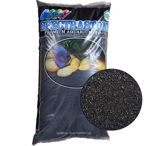 Stoney River Premium Aquarium Sand Black 25 lbs - Estes