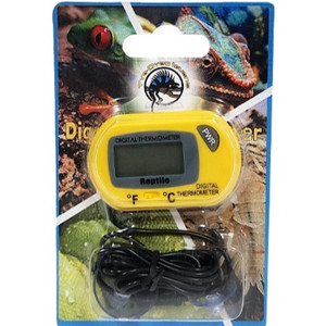 Digital Thermometer - Tye-Dyed Iguana