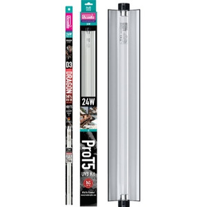 Pro T5 UVB Lighting Kit - 24W - Dragon 14%