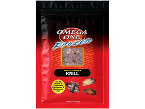 Frozen Krill 8 oz Flat - Omega One