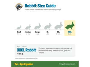 Frozen Rabbit - XXXL 10+ lbs