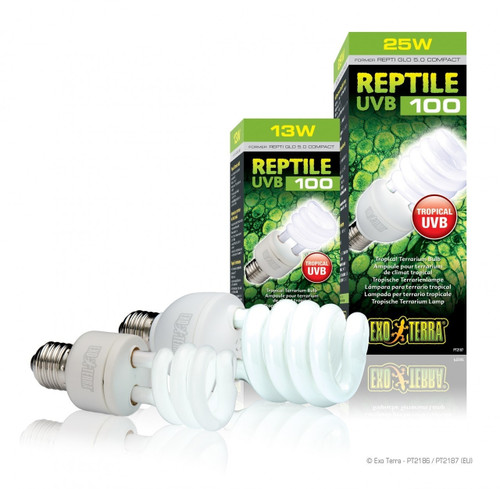 Repti-Glo Natural Light  Compact UVB 13 watt - The Tye-Dyed Iguana -  Reptiles and Reptile Supplies in St. Louis.