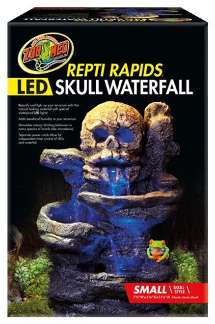 LED Skull Waterfall Small