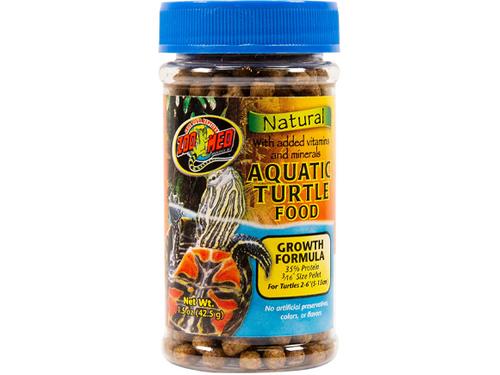 Aquatic Turtle Food Growth Formula 1.5 oz - Zoo Med Aquatic Turtle Food Growth Formula 1.5 oz - Zoo Med