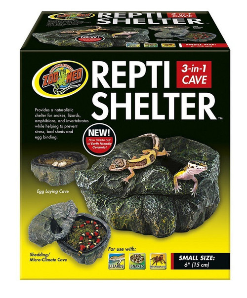 Repti Shelter 3 in 1 - Small - Zoo Med