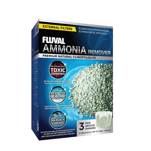Ammonia Remover 3 pk - Fluval Ammonia Remover 3 pk - Fluval