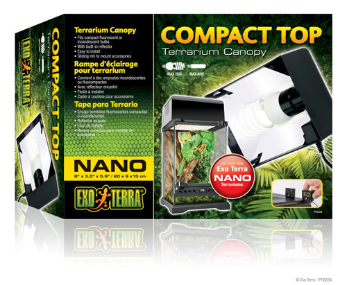 Compact Top for Nano Terrariums