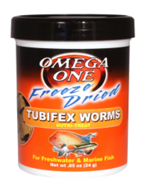 Freeze Dried Tubifex 1.5 oz - Omega One Freeze Dried Tubifex 1.5 oz - Omega One