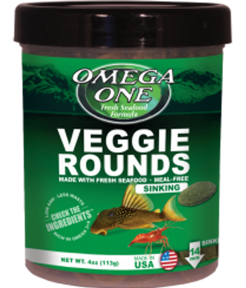 Veggie Rounds 8.1 oz - Omega One Veggie Rounds 8.1 oz - Omega One