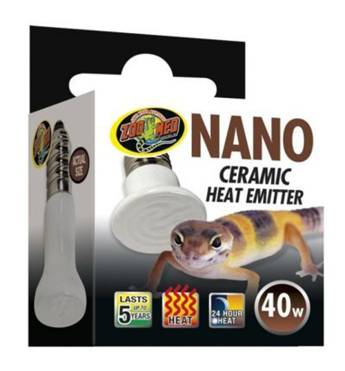 Nano Heat Emitter 40 W - Zoo Med Nano Heat Emitter 40 W - Zoo Med