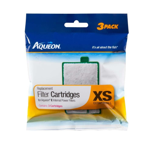 Aqueon QuietFlow E Replacement Filter Cartridges X-Small 3pk
