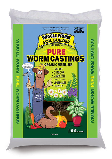 Earthworm Castings 15 lbs - Wiggle Worm Earthworm Castings 15 lbs - Wiggle Worm
