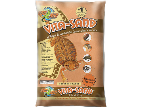 Vita Sand Orange 10 lbs - Zoo Med Vita Sand Orange 10 lbs - Zoo Med