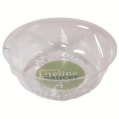 Liteline Saucer 4" - Plastec Liteline Saucer 4" - Plastec